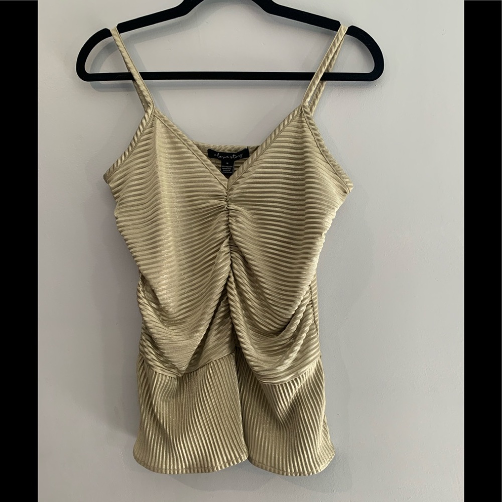 4/$20 Gold tank top